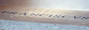Francis-Bergoglio's Tombstone