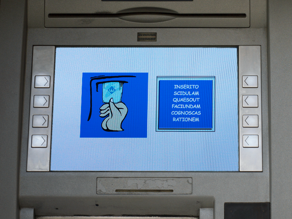 Newvatican Latin ATM