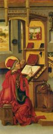 'St. Luke Painting the Virgin' - Gabriel Malesskircher