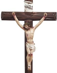 Crucifix with INRI Inscription