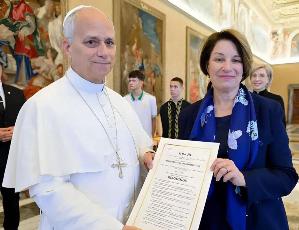 Prevost-Leo & Amy Klobuchar