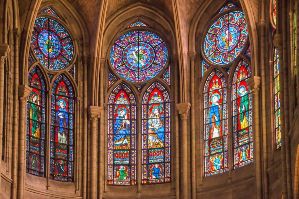 Notre Dame Stained Glass