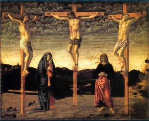 Three Crucified on Calvary